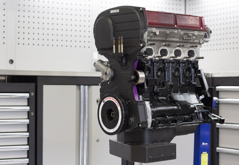 4g63 0 4g63 engine build showing rotating assembly components