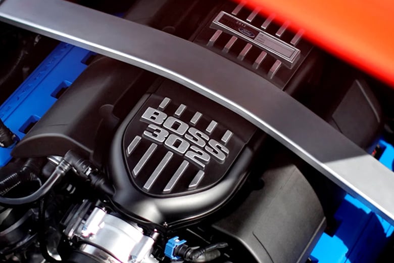 Ford Boss 302 engine bay