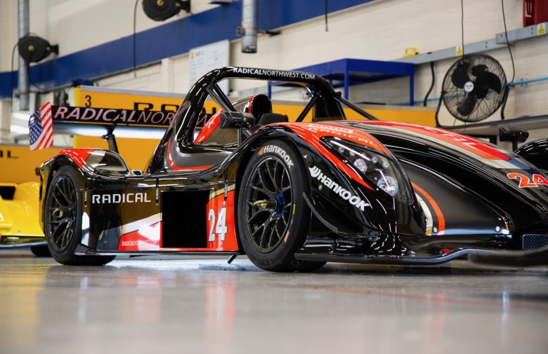 Goodwood 3461 radical sportscar rpe v8 engine on track