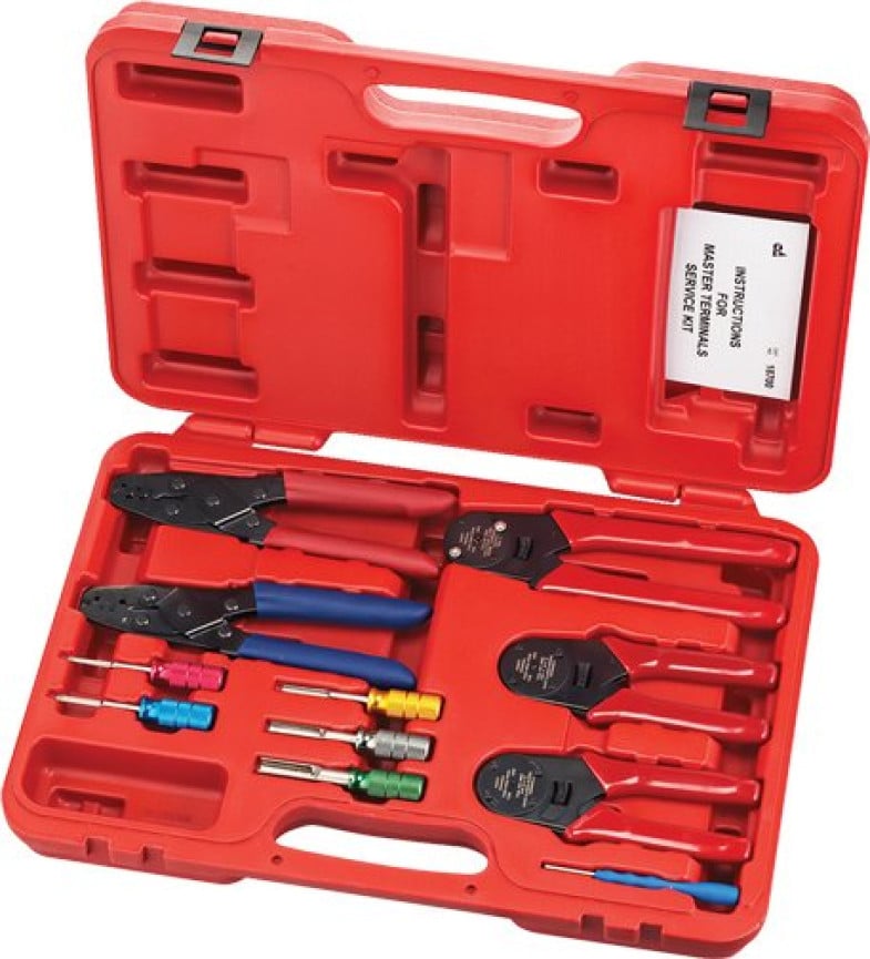 Tool Aid 18700 master terminal crimp tool kit for Deutsch connectors