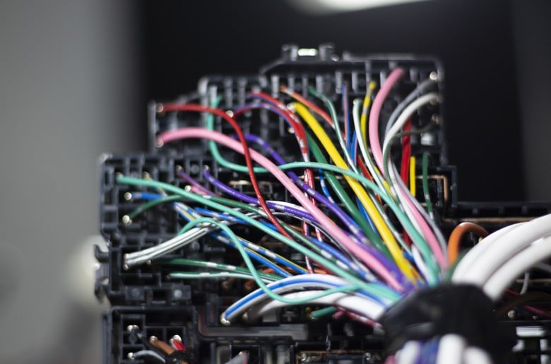 Factory OEM wiring harness using TXL wire as found in most production vehicles