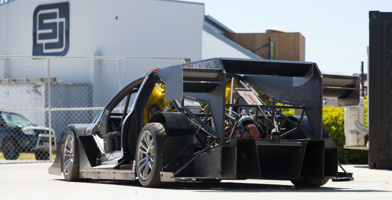 pikes peak hill climb car without bodywork