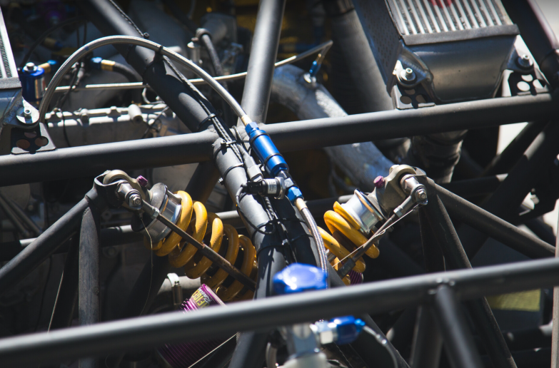 pikes peak hill climb car suspension