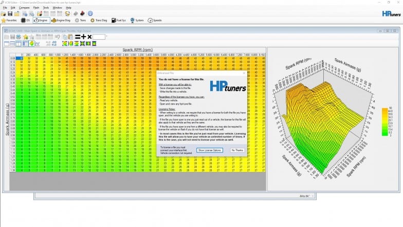 how to use hp tuners 13