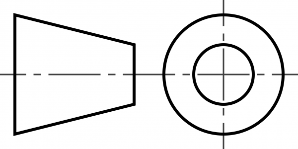 HPA Third angle projection symbol HPA Third angle projection symbol