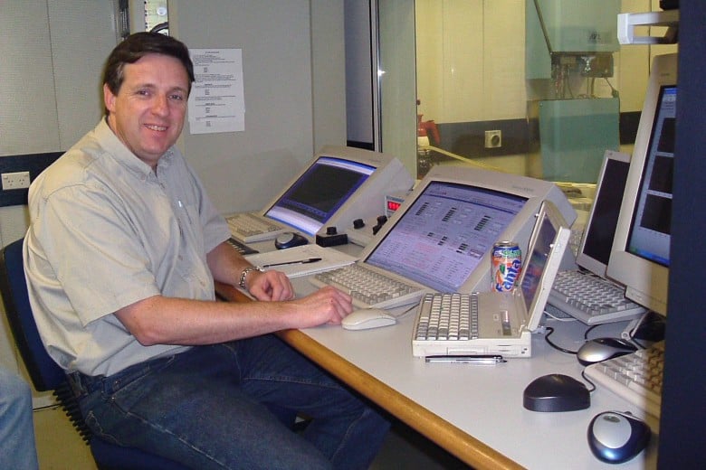 Mark F1 dyno control room
