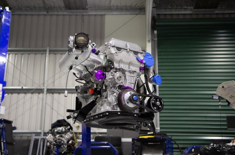 650hp sr20vet sr20 on engine stand with harmonic balencer fitted