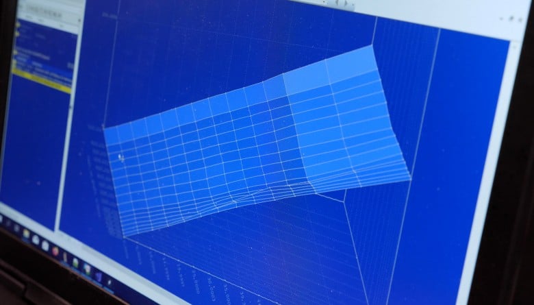 Bosch EDC17 thermal limitation table in WinOLS showing 8192 baseline Z axis scaling
