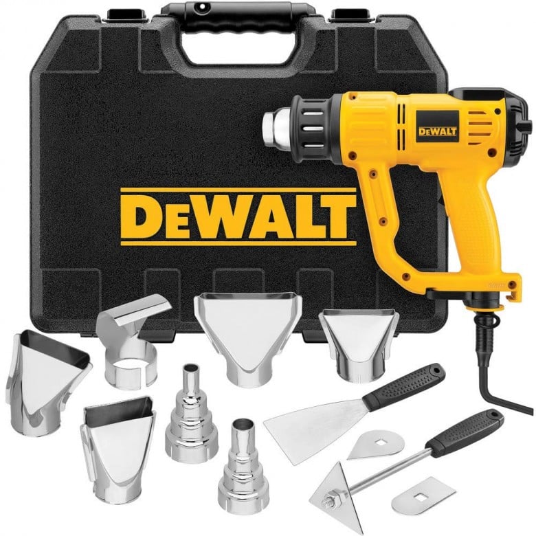 DEWALT Heat Gun with LCD Display Hard CaseAccessory Kit