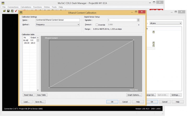 ethanol content sensors motec screenshot 3