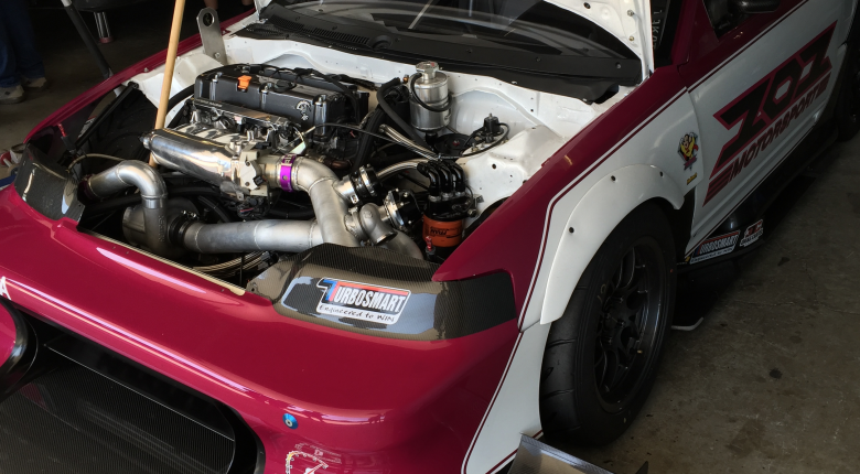 2.5L K24 Supercharged CRX - Mighty Mouse Time Attack Car 