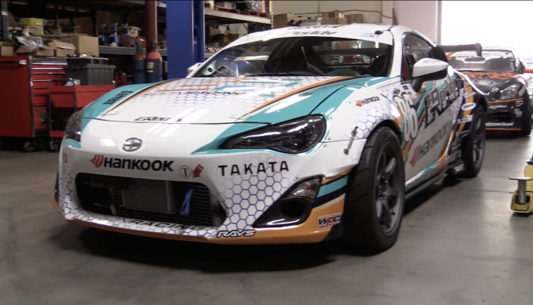 [TECH TOUR] "Drifting requires a lot of grip..." | Ken Gushi's 600 hp EJ25 Formula D FR-S