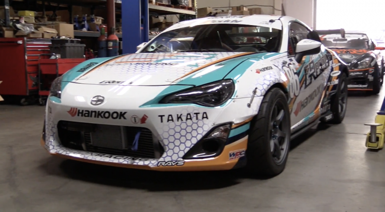 [TECH TOUR] "Drifting requires a lot of grip..." | Ken Gushi's 600 hp EJ25 Formula D FR-S