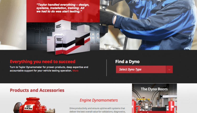 Taylor Dynamometer Launches New Website