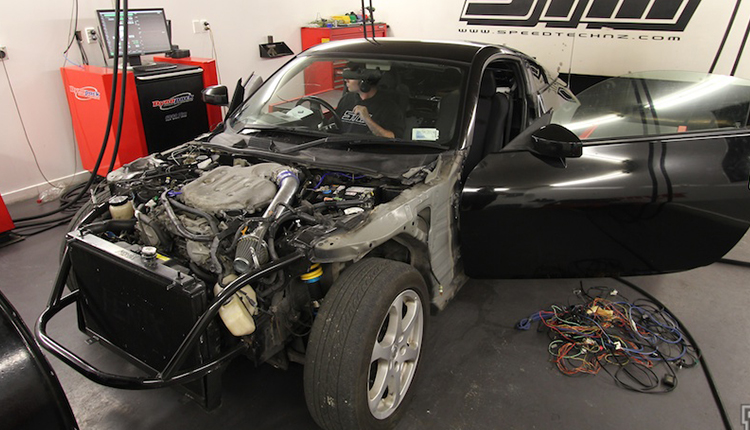 350z Body Panels in the Bin and Initial Dyno Run