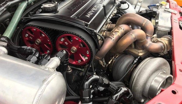 [TECH TOUR] 74 PSI of boost, 1238whp 2.2 L Street Car | Micks Motorsport's 4G63 powered Evo 8