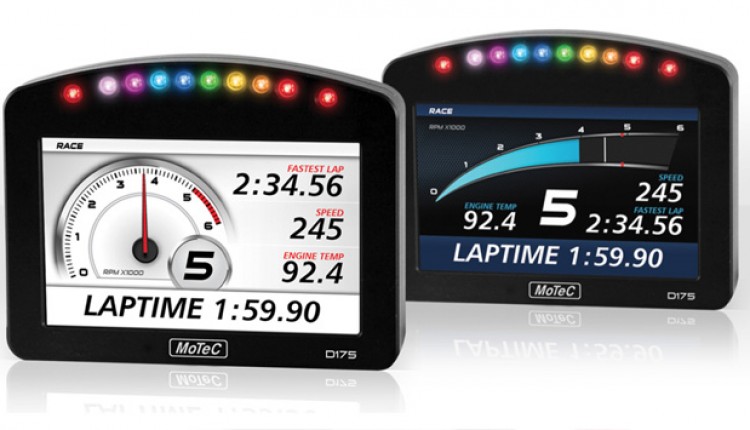 Motec D1 Range of Colour Displays - Motec D153 and Motec D175