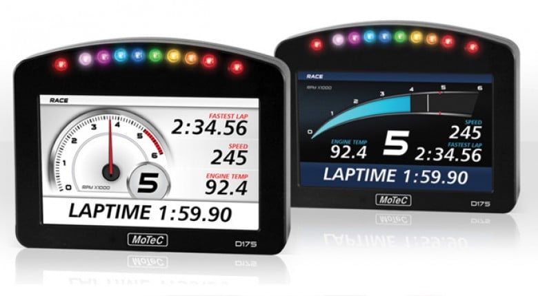 Motec D1 Range of Colour Displays - Motec D153 and Motec D175