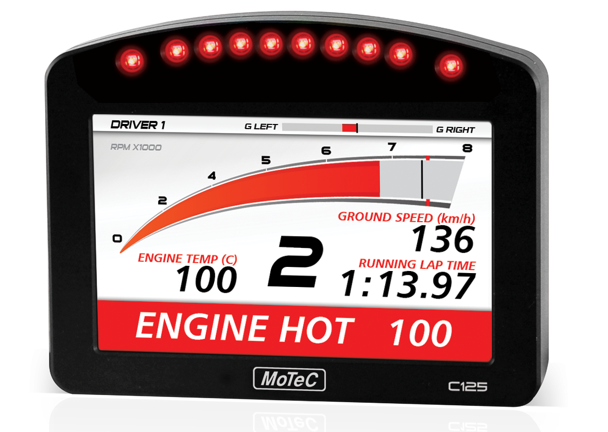 motec colour display c1252