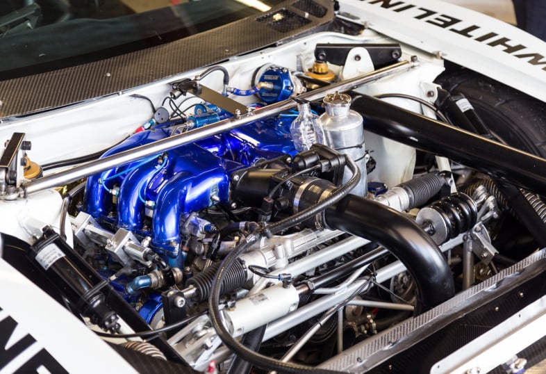 6 cylinder surabu EG33 engine swap in WRX